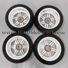 JDM Sparco Viper R White 16" Wheel and Tire Set 